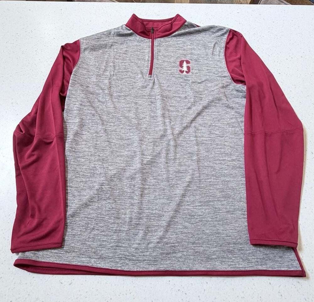 Stanford Colosseum 1/4 Zip Men’s Size Large
